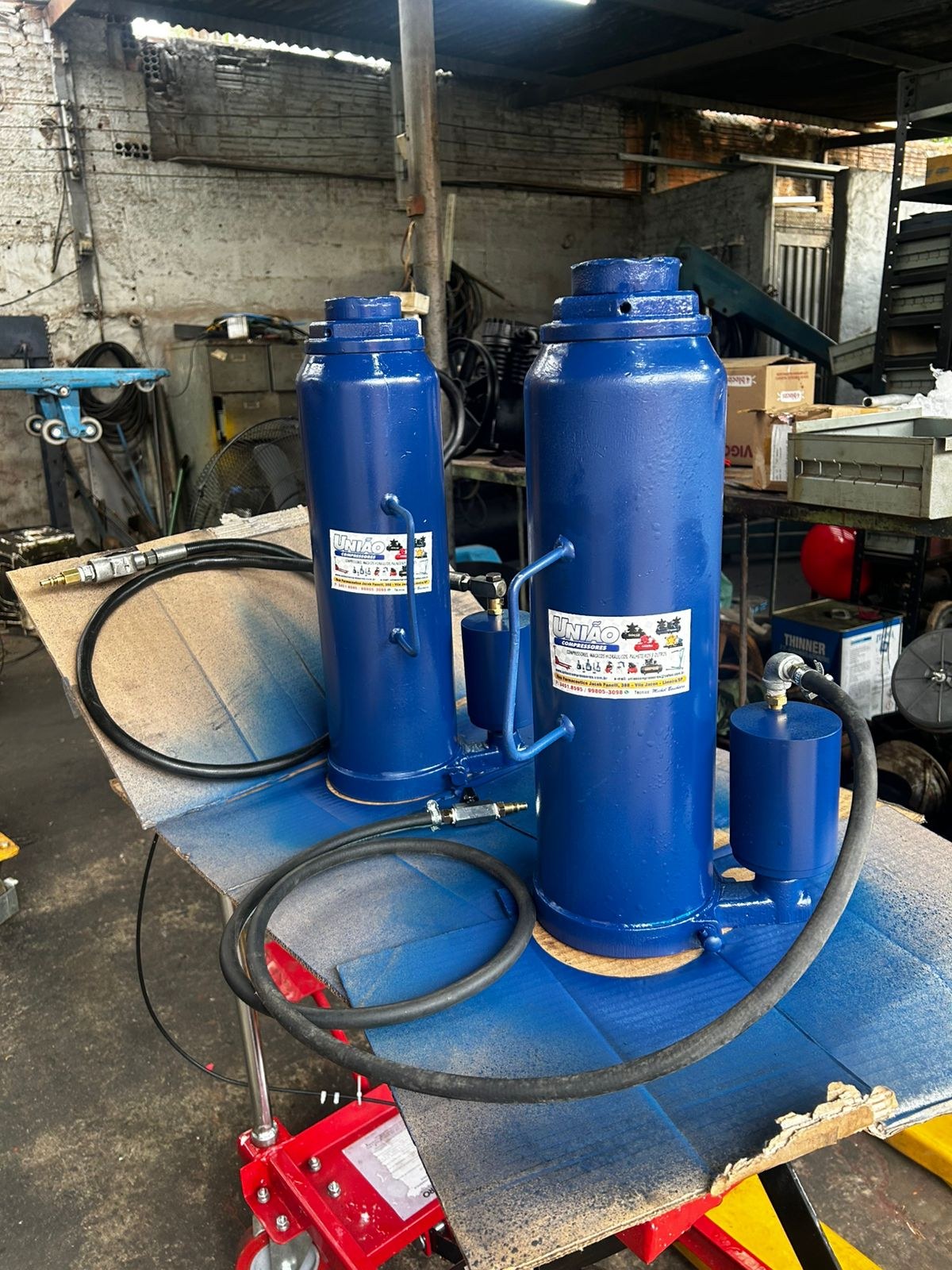 Foto real 5 de equipamento atendido pela União Compressores
