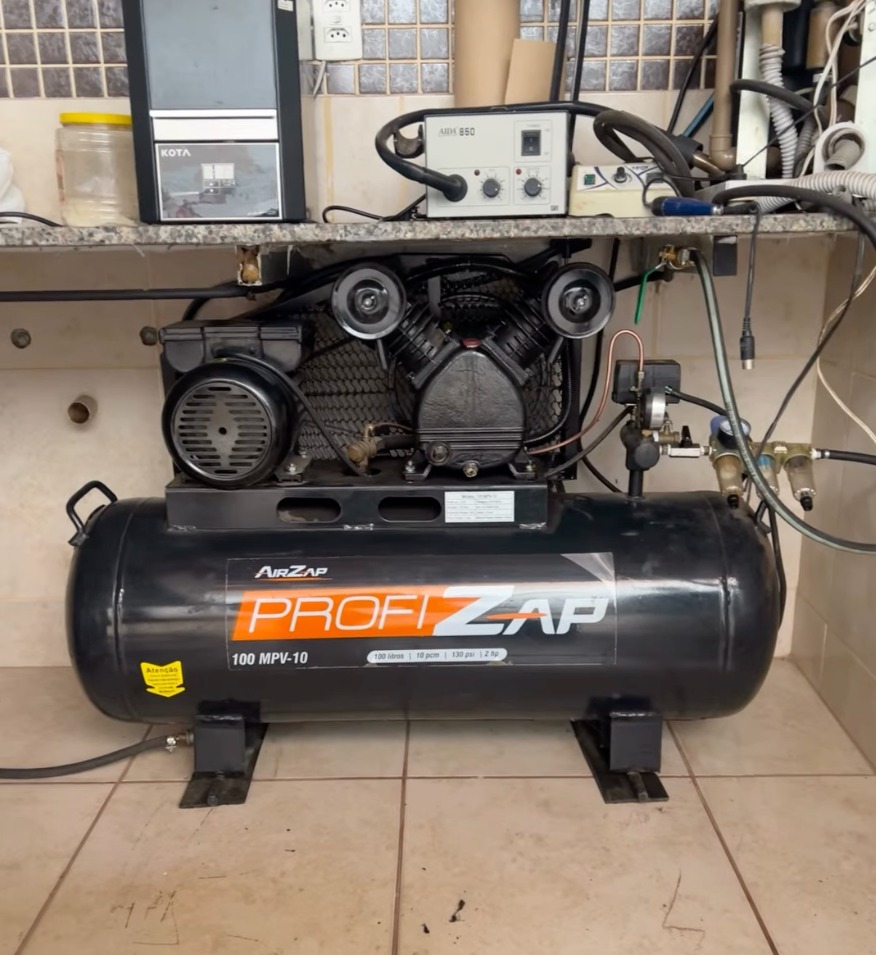 Foto real 32 de equipamento atendido pela União Compressores